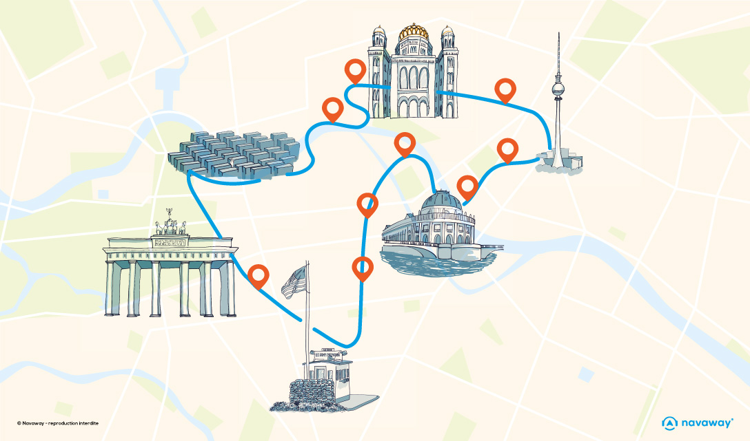 plan visite itineraire berlin