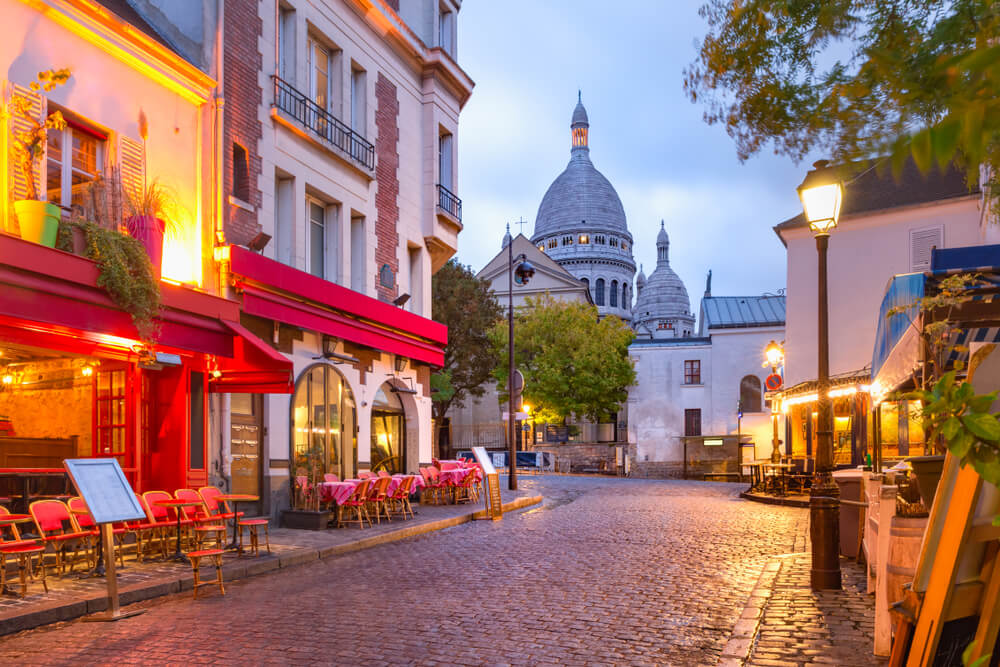 quartier de Montmartre Paris