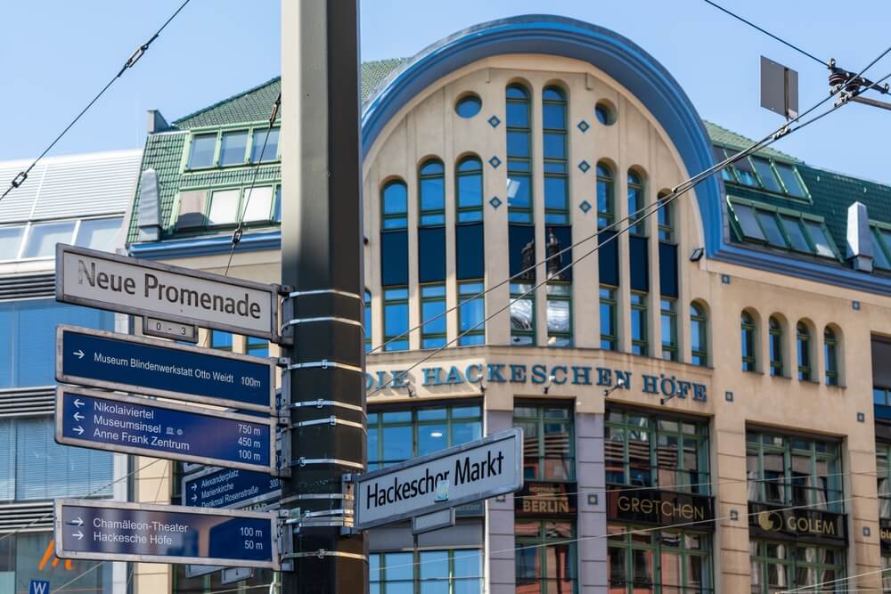 Hackesche Höfe berlin facade