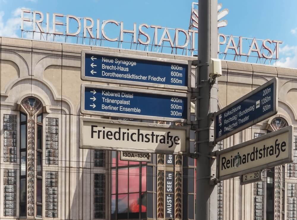 gare de Friedrichstrasse Berlin