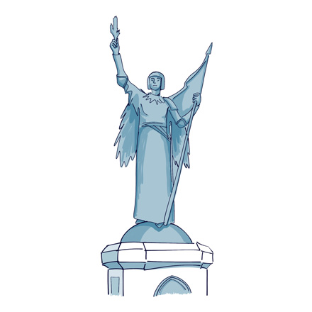 Statue Jeanne d’Arc