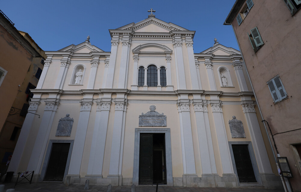 Cathédrale Sainte Marie de Bastia facade
