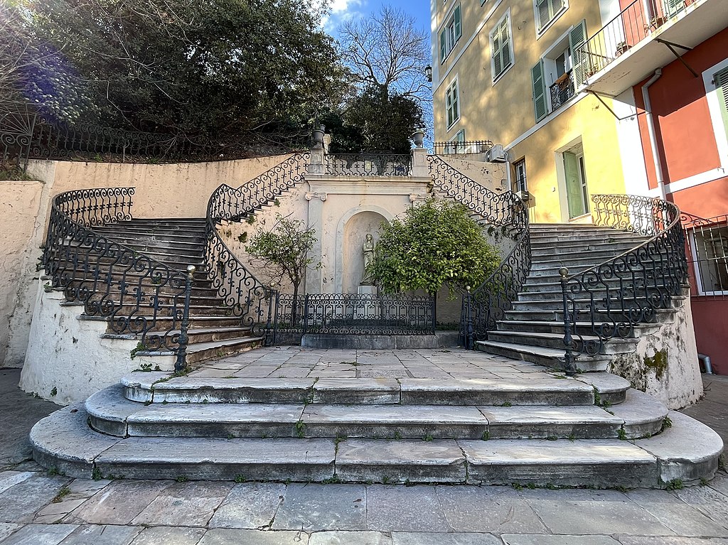 Escalier Romieu bastia detail