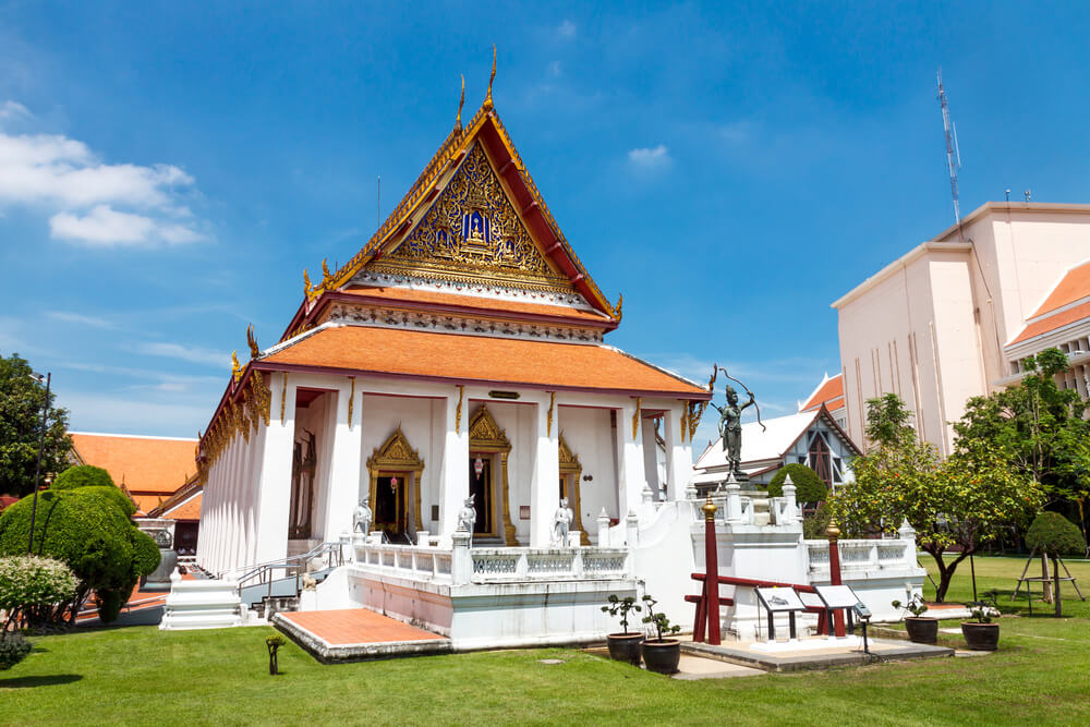 Le musée National de Bangkok facade