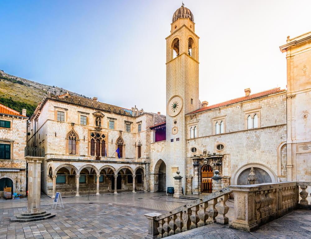 Le palais de Sponza Dubrovnik