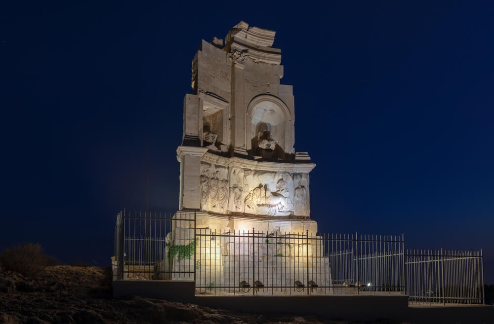 Monument de Philopappos athénes nuit