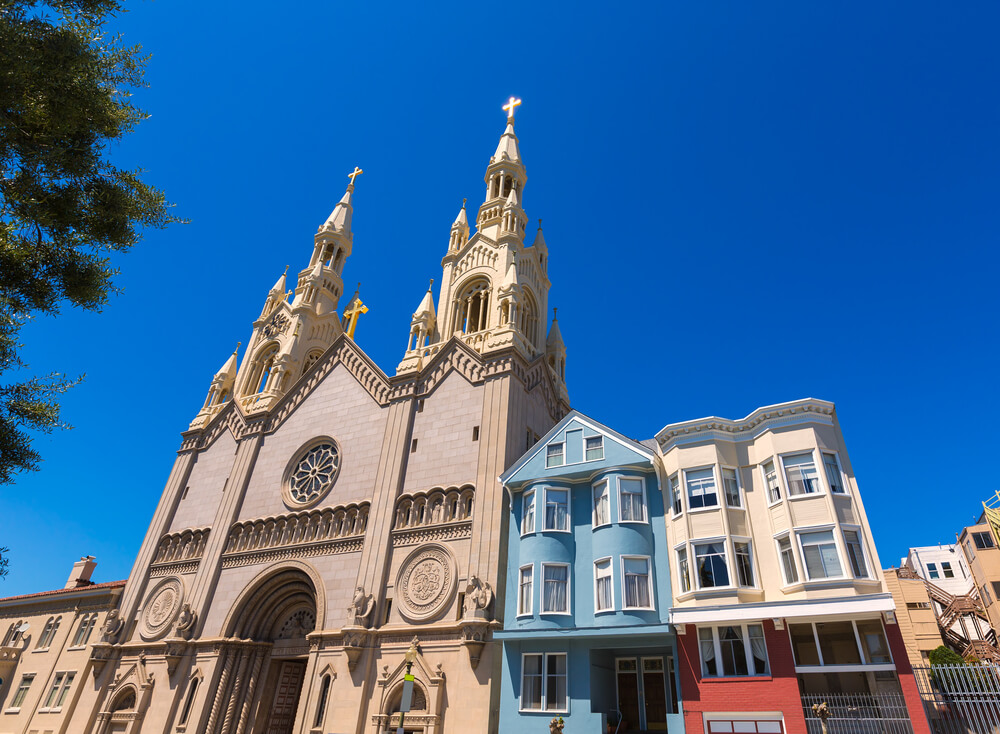 Saint peter and Saint Paul San Fransisco