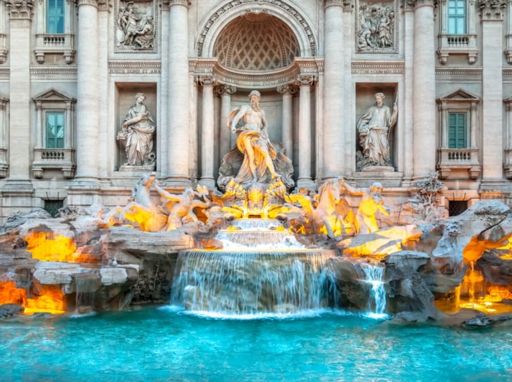 Fontaine de Trevi a Rome