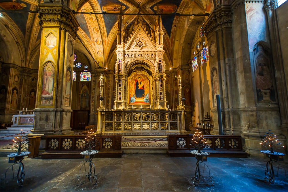 Interieur Eglise de Orsanmichele Florence