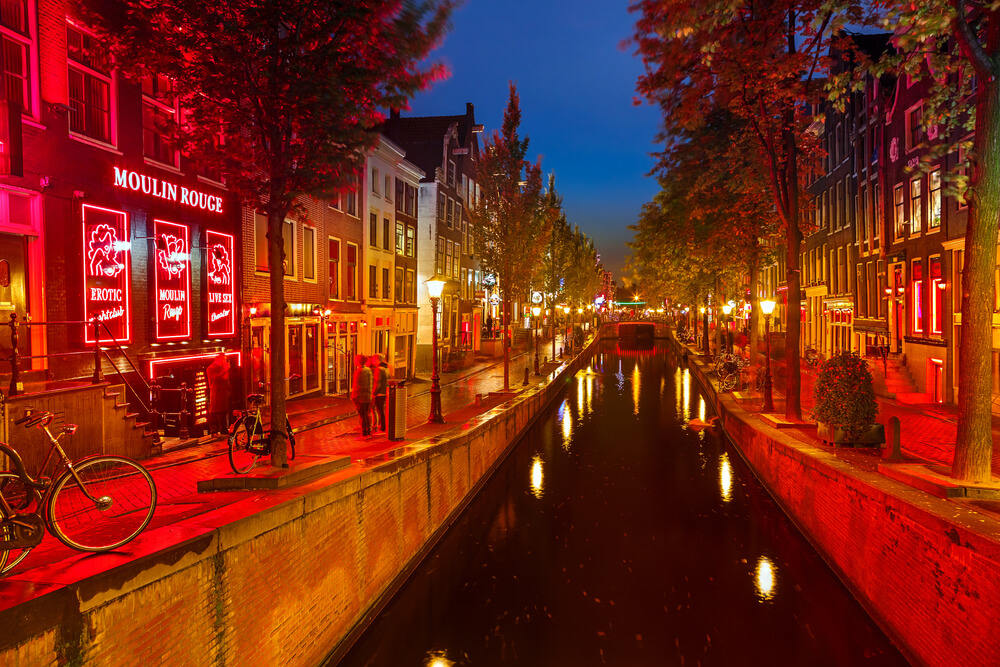 Quartier rouge a Amsterdam