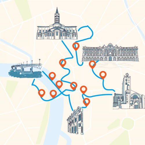 itineraire plan toulouse