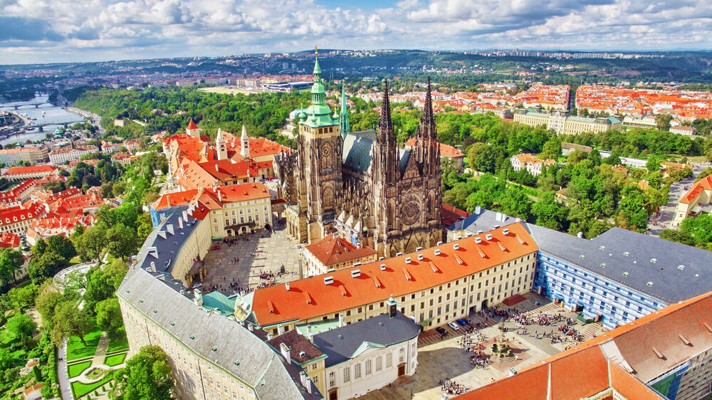 Découvrir et visiter le château de Prague