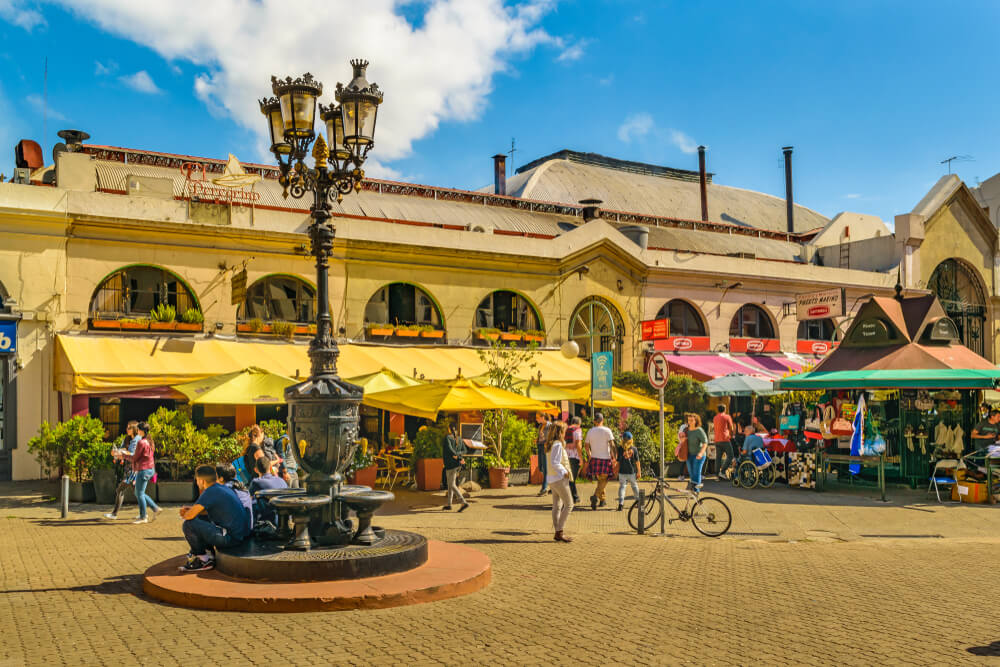Mercado del puerto Montevideo frequentation