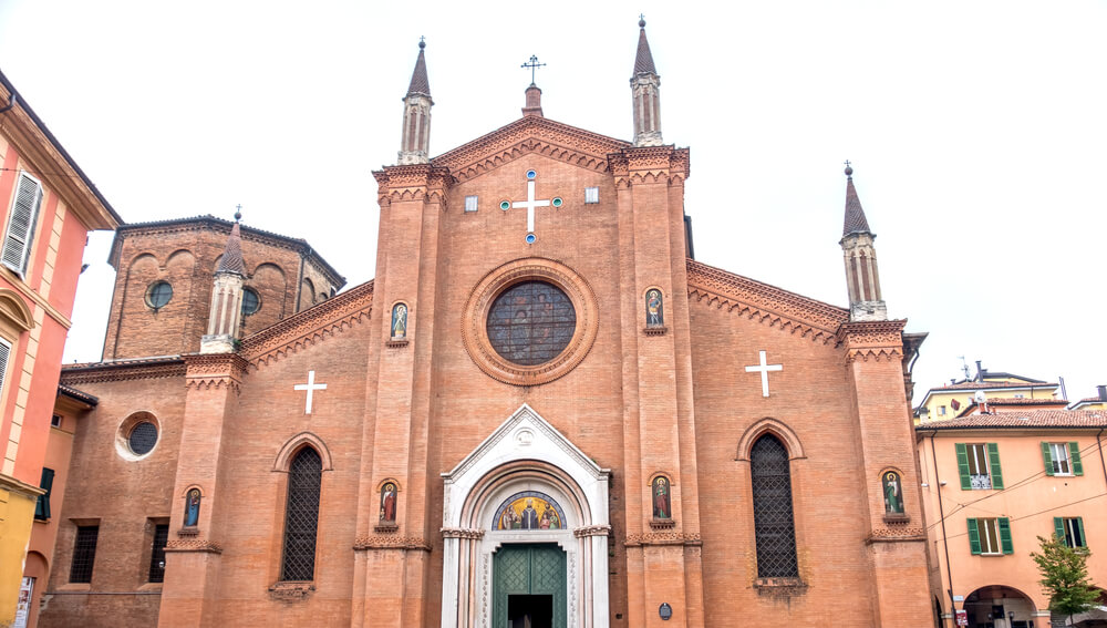 Basilica di San Martino Bologne facade
