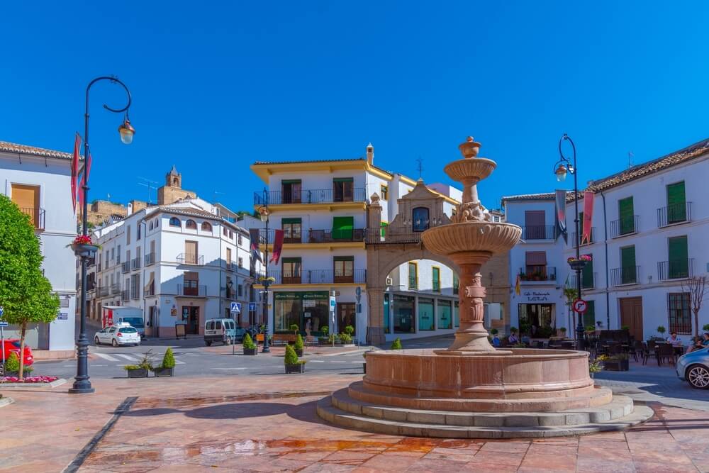Plaza San Sebastian fontaine