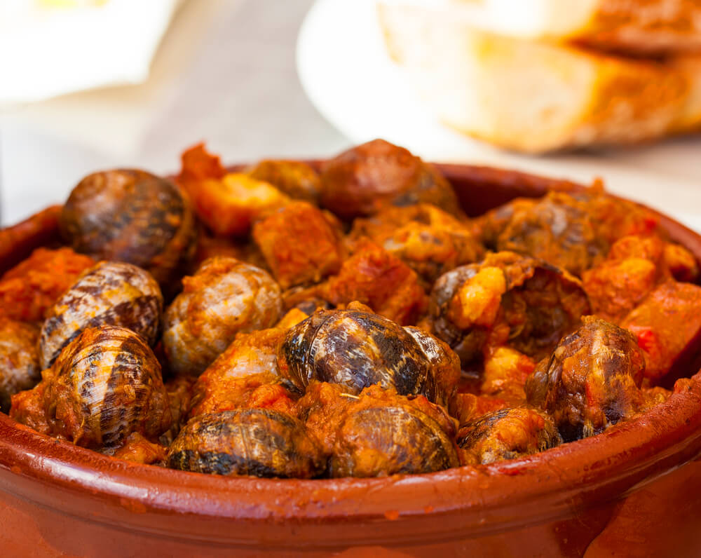 specialites madrid caracoles a la madrilena escargot madrilene