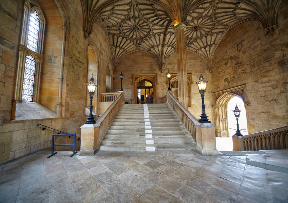 bodley stairs christchurch college oxford