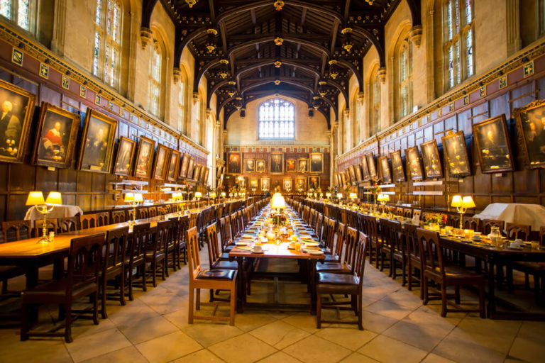 christchurch college dining hall