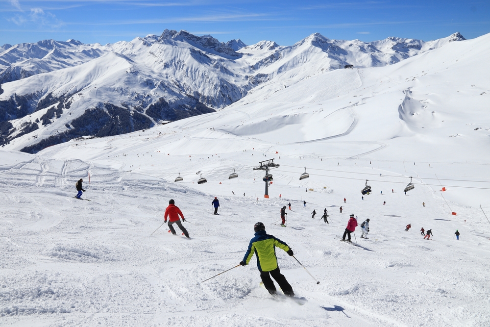 Mayrhofen, ,Austrian,Alps,Winter,Ski,Resort,In,Tyrol ,Austrian