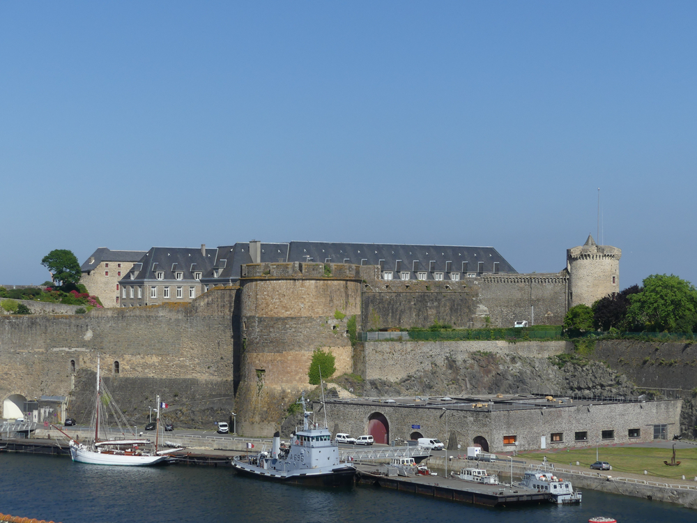 Beautiful,Castle,Of,Brest,(bretagne,,France,,Europe)