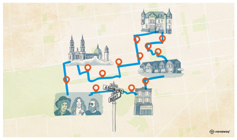 La maison bleue à San Francisco : voir et visiter ce lieu