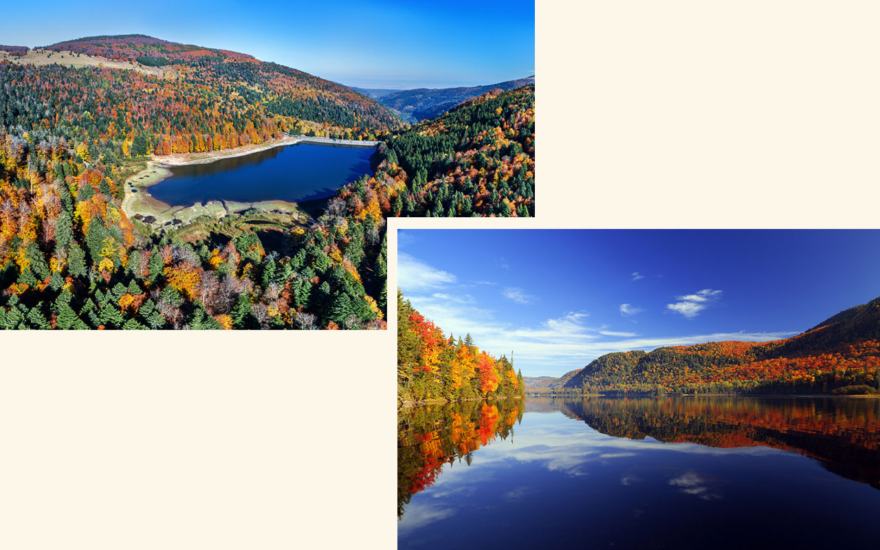 lac de la lauch vosges- mont tremblant quebec