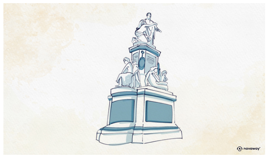 21 monument gloire de cavour turin poi grand