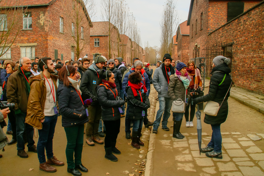 Oswiecim,/,Poland;,11/11/2016 ,Tourists,Visiting,The,Concentration,Camp