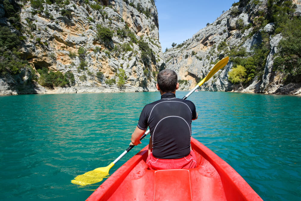 Canoe gorges du Verdon