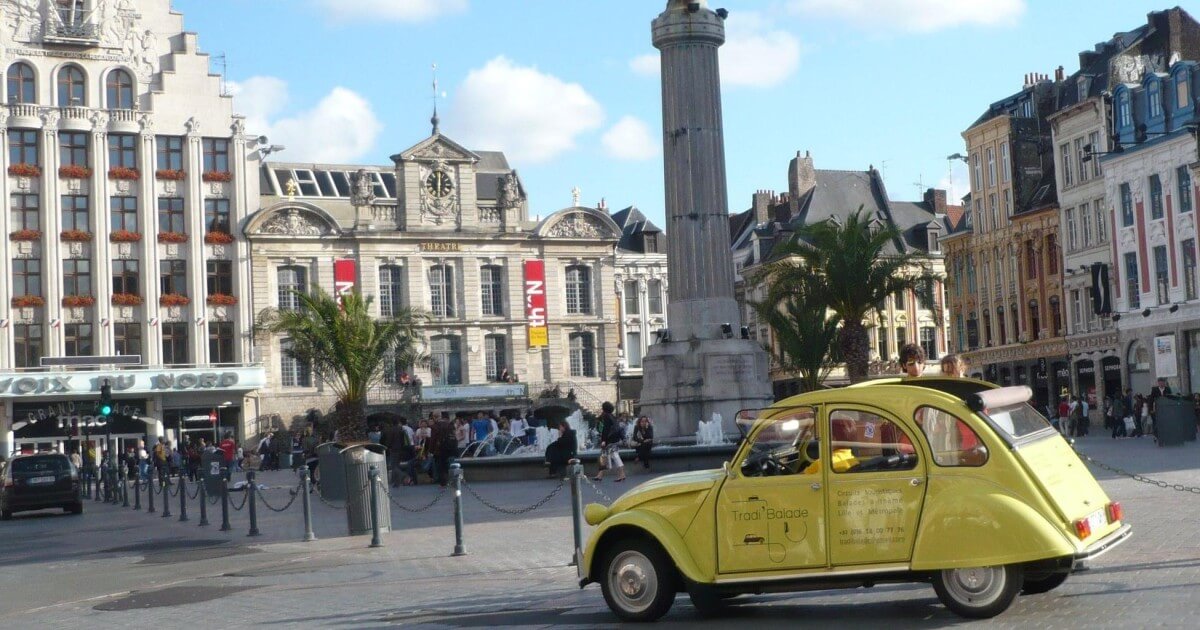 GYG activites lille visite 2CV