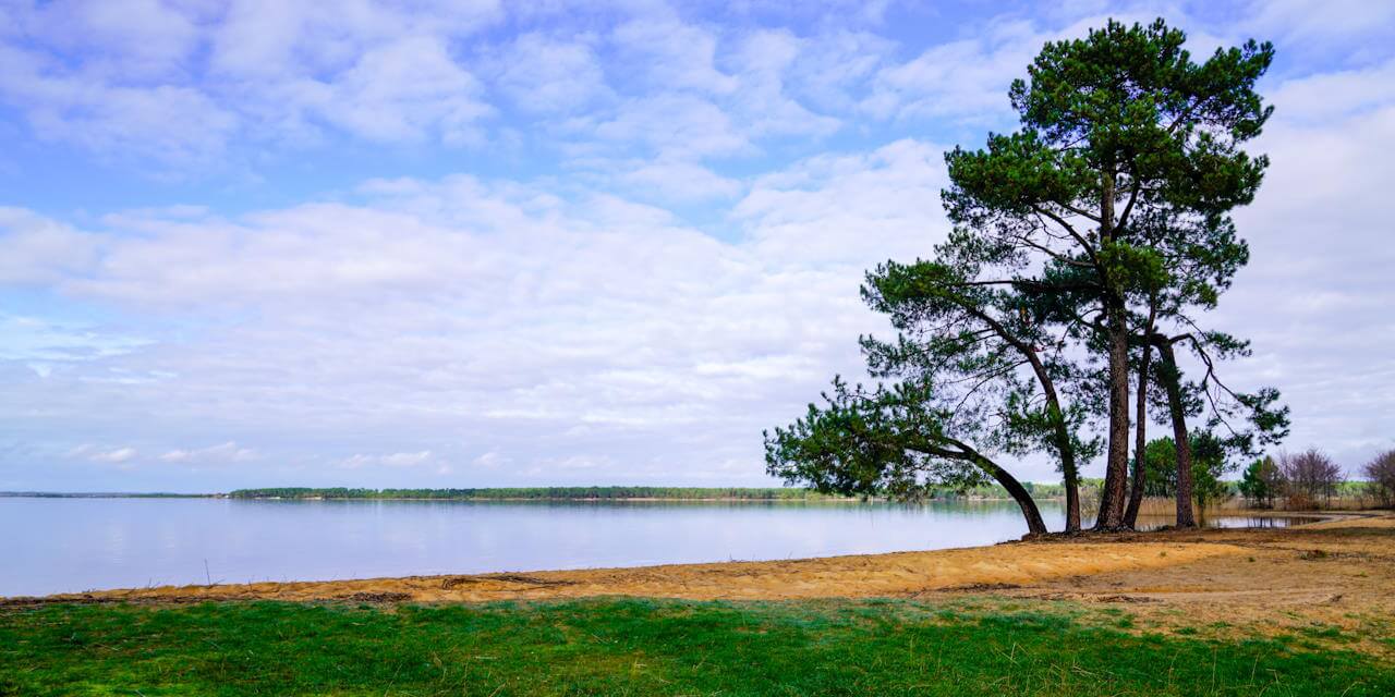 Plage du lac de Navarrosse 