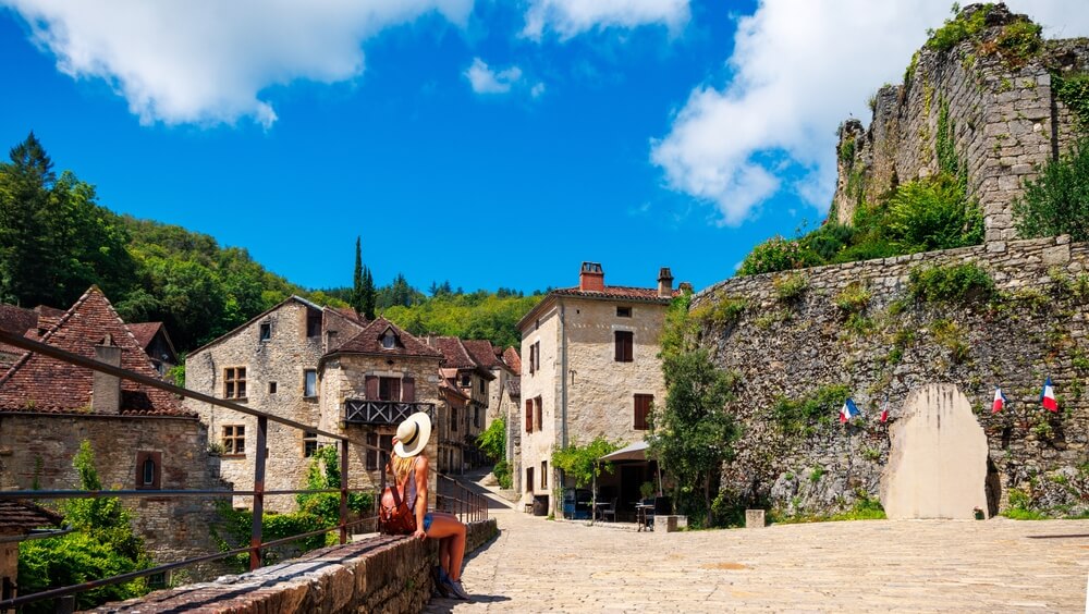 Saint Cirq Lapopie village