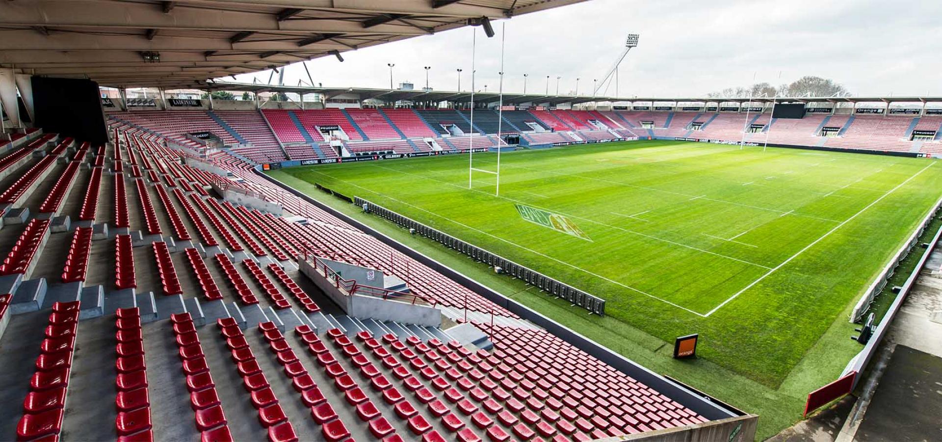 Toulouse Tournage activités Toulouse Stade Ernest Wallon visite Stade Toulouse