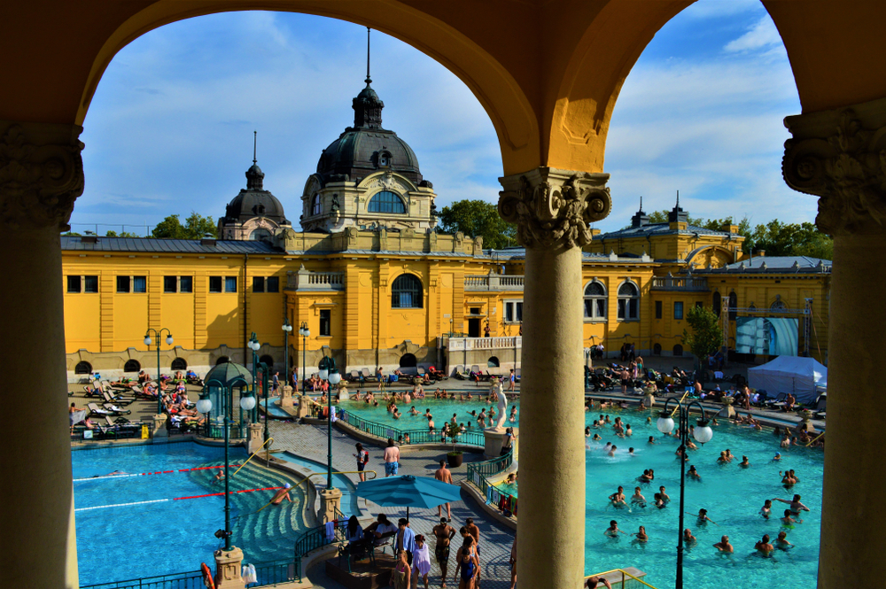 Szechenyi,Baths,,Budapest,,Hungary