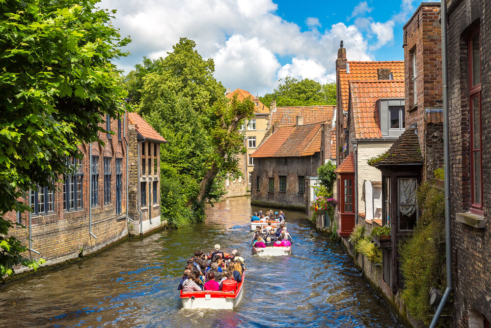 ballade bateau canaux bruges