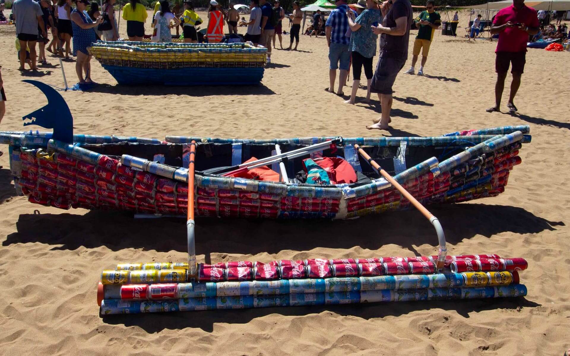 bateaux sur la plage