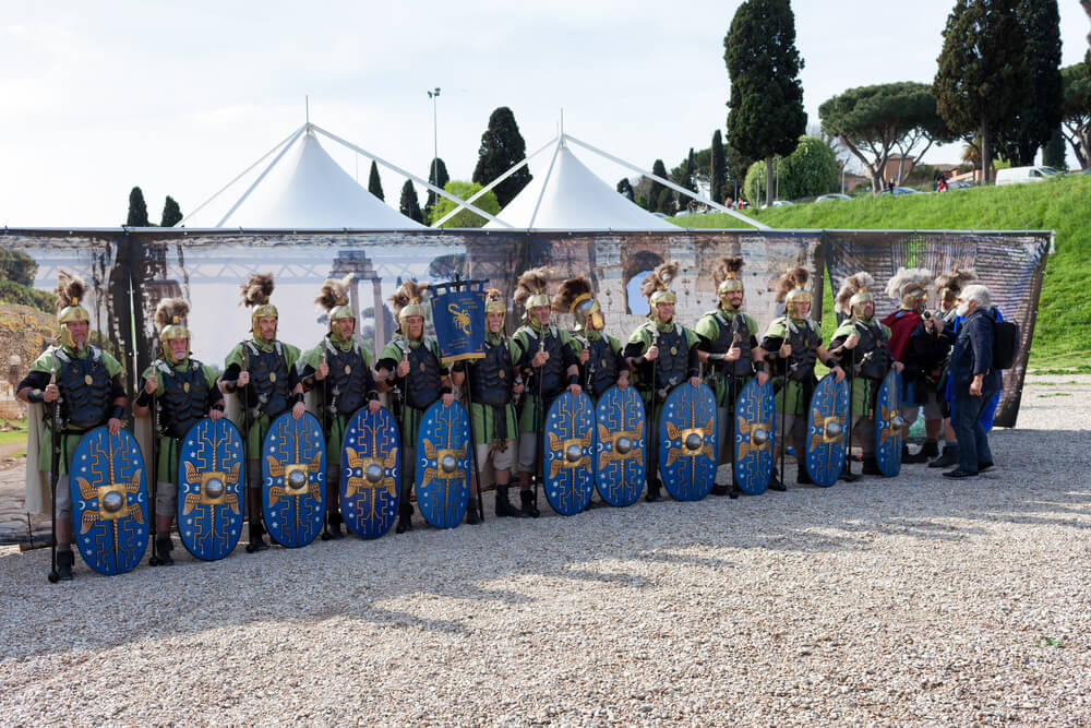 camps romain reconstitution historique