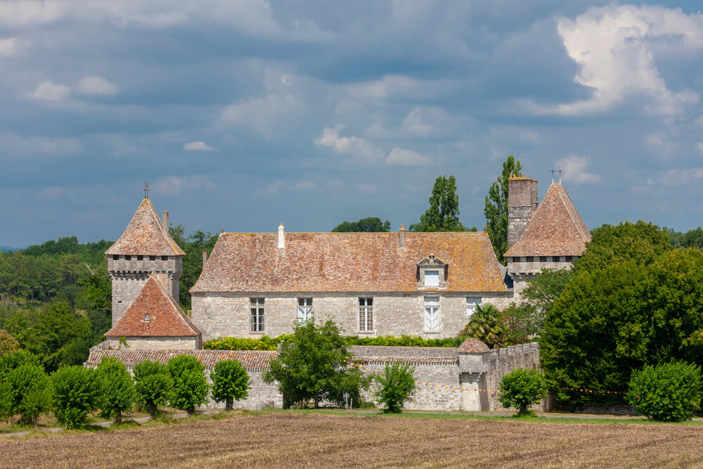 chateau de gageac dordogne france