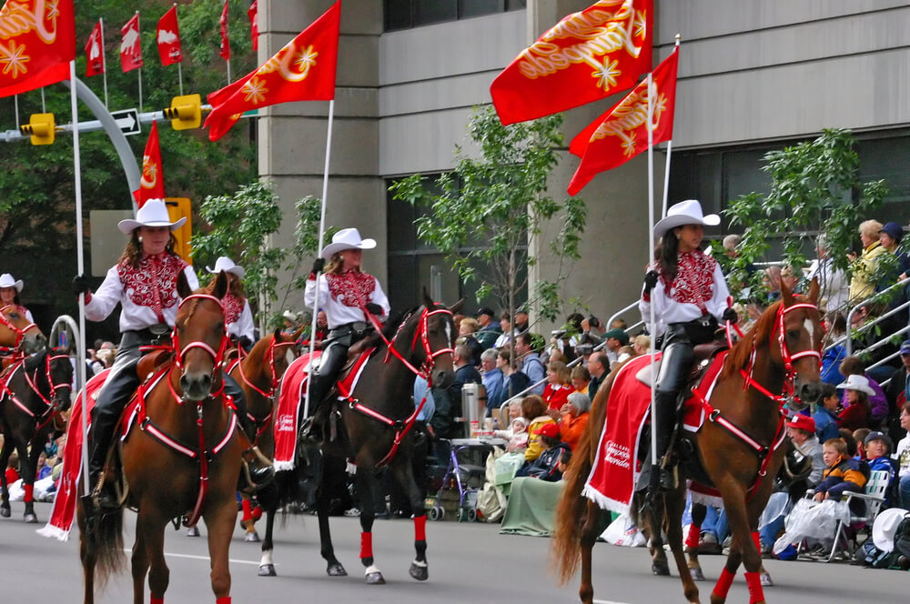 defile stampede calgary