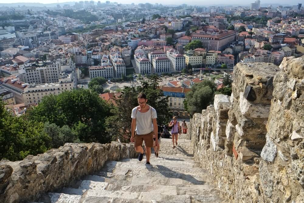 escaliers Chateau Saint Georges