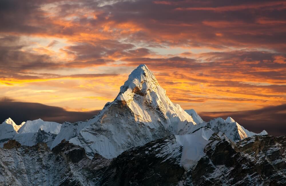 everest sommet himalaya