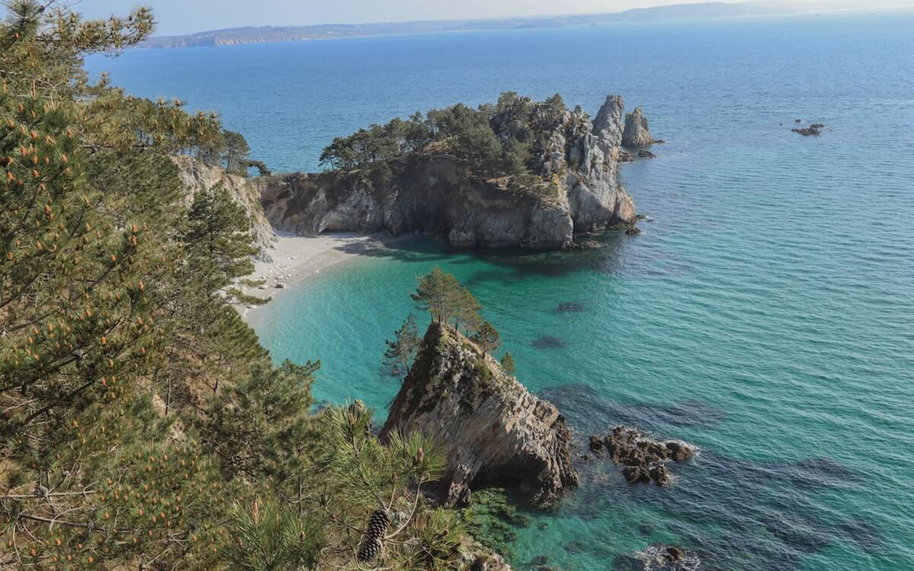 finistere plage ile vierge