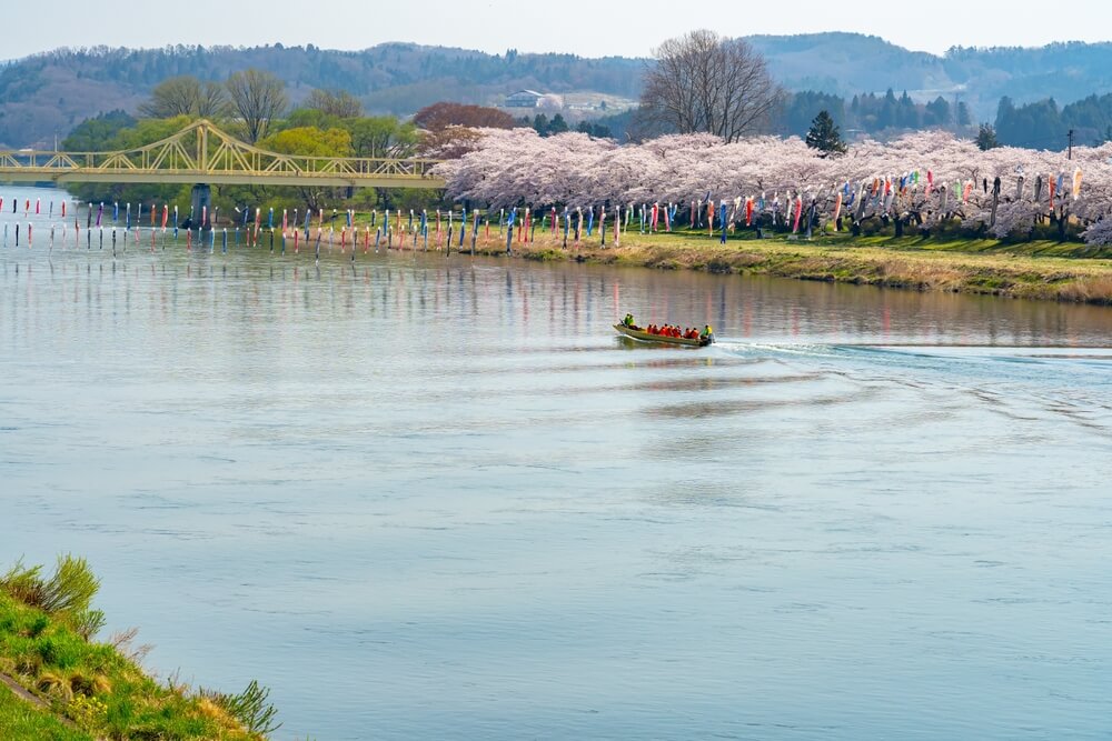 fleuve Kitakami shutterstock