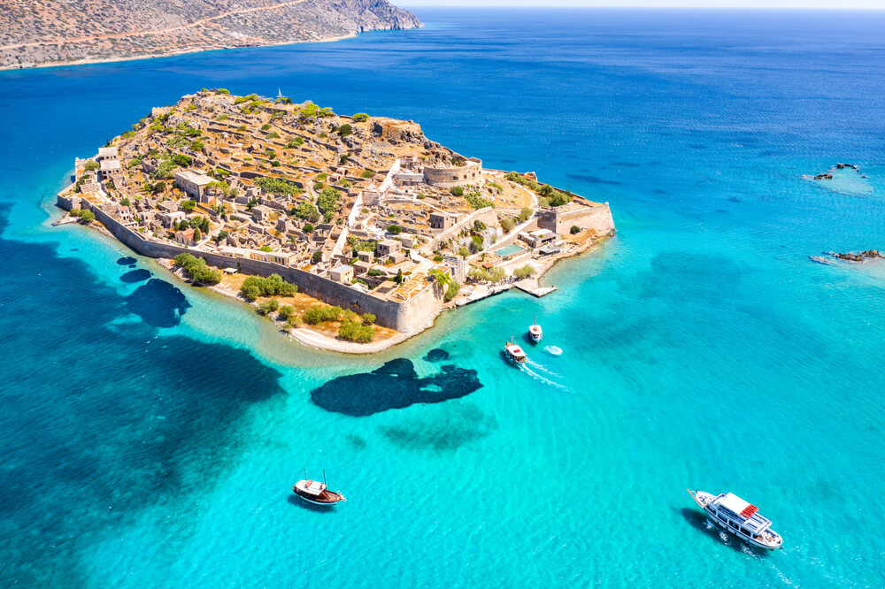 ile de spinalonga crete