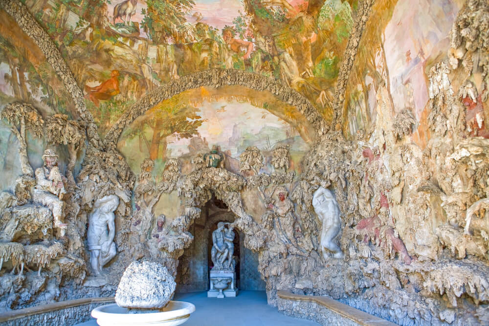 jardin de boboli grotte de buontalenti