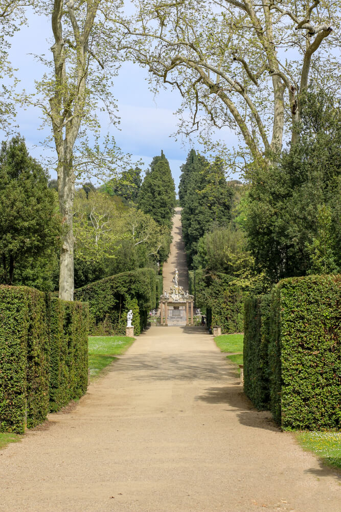 jardin de boboli viottolone