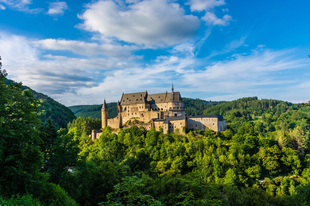 The,Medieval,Castle,Of,Vianden,,Luxembourg