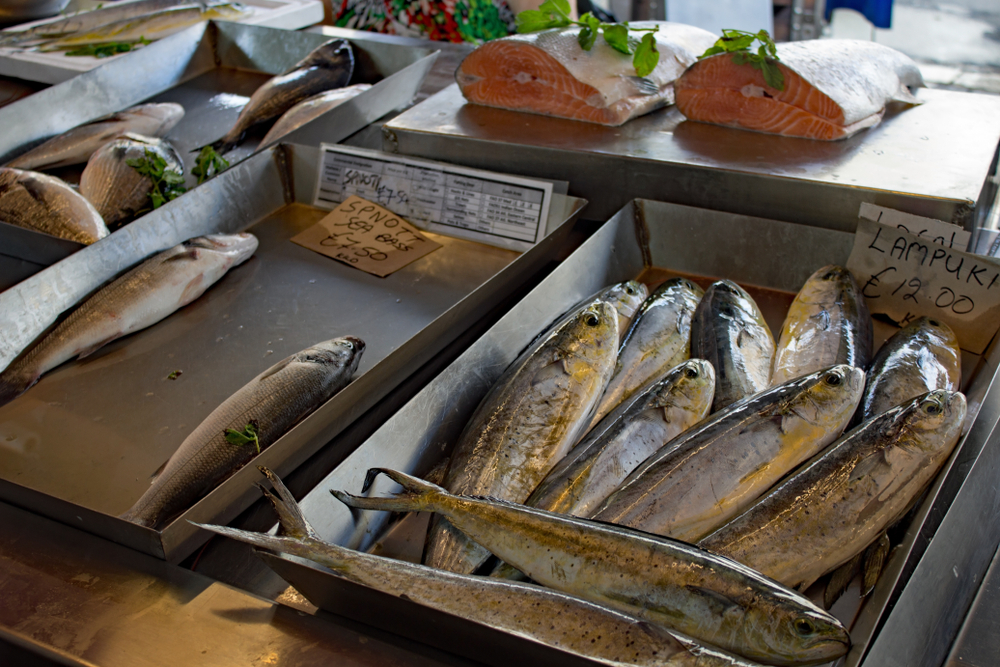 Fish,Market,At,Marsaxlokk,Malta, ,Traditional,Maltese,Fish,