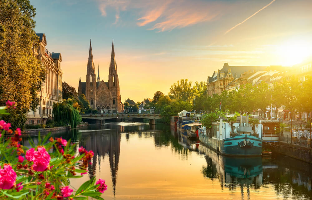 monuments strasbourg bateau balade