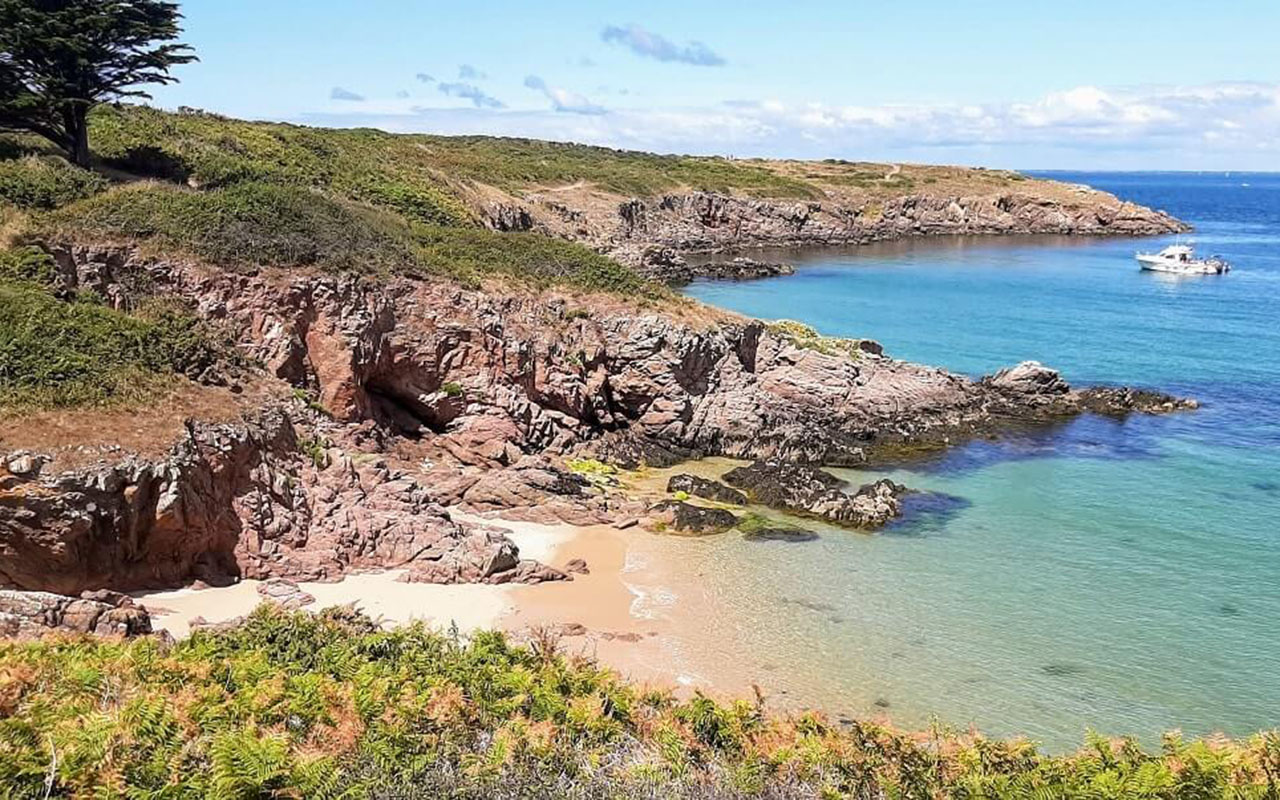 morbihan plage criques ile houat